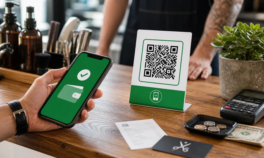 Scanlo Cash App QR code that sends customers to your Cash App $cashtag