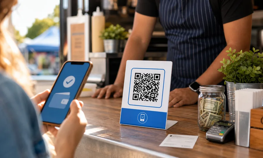 Scanlo Venmo QR code that sends customers to your Venmo payment profile