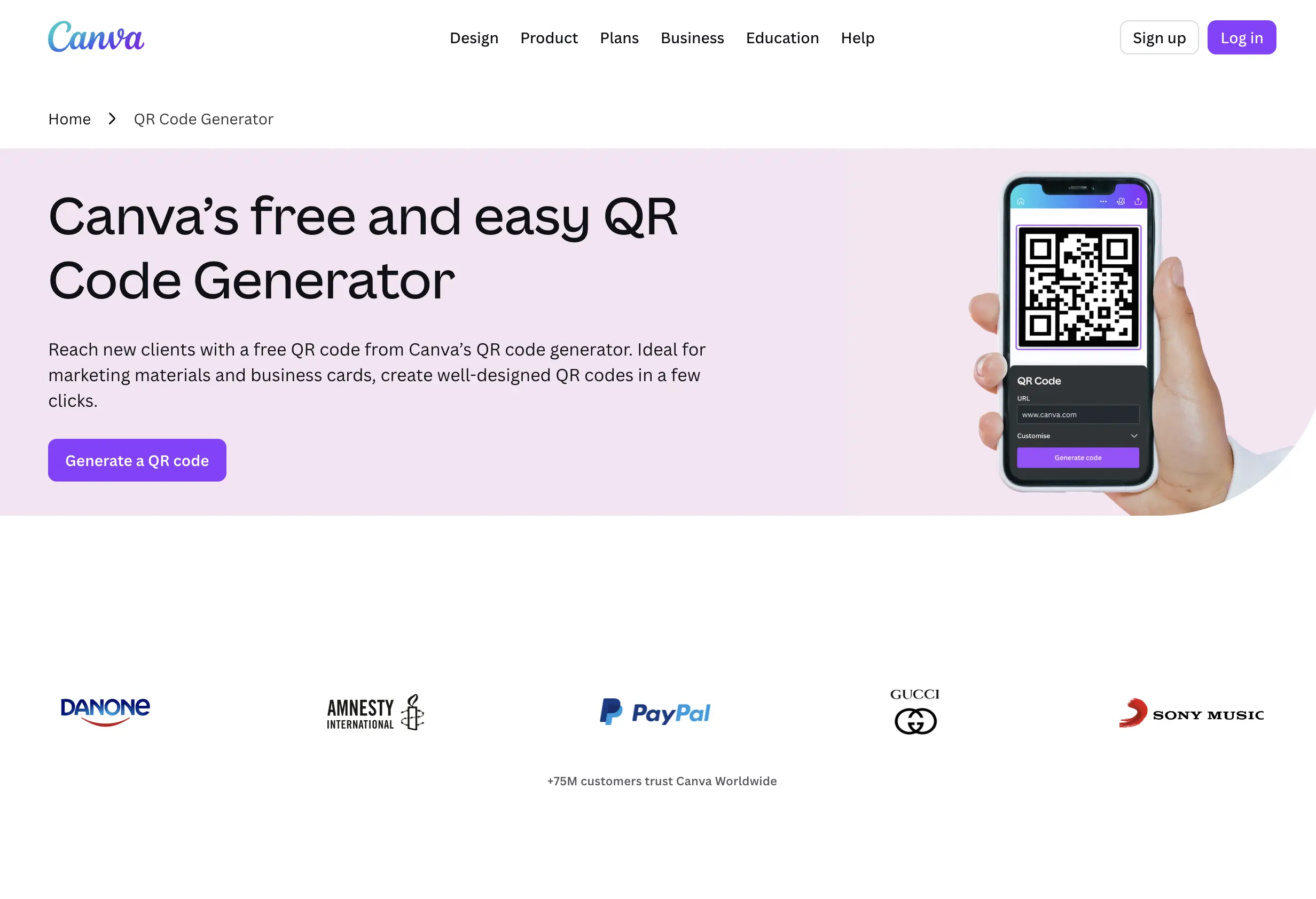 canva qr generator