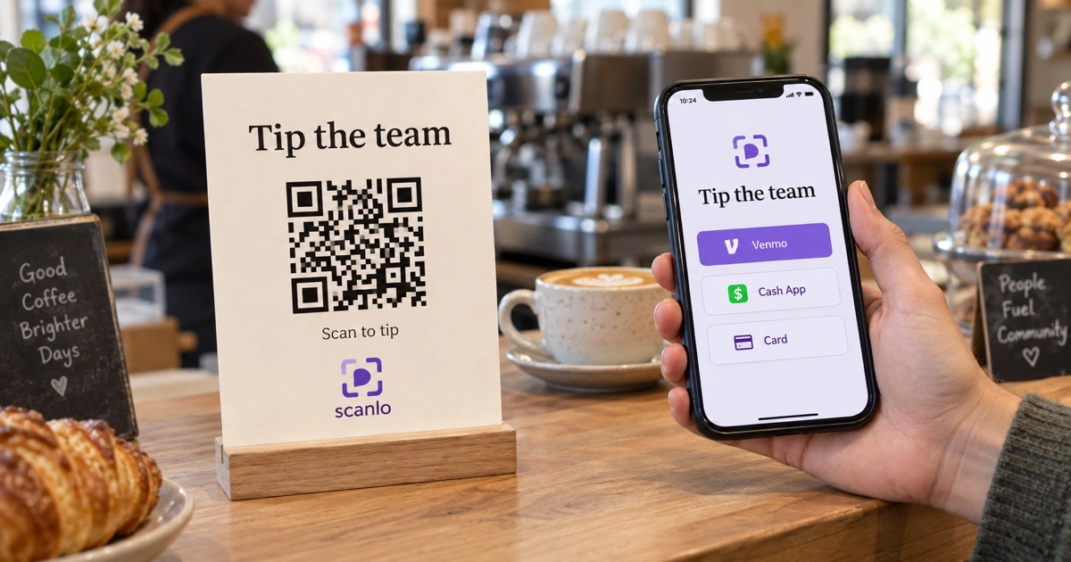 QR Code Tip Jar Sign: What to Print, and Where to Put It