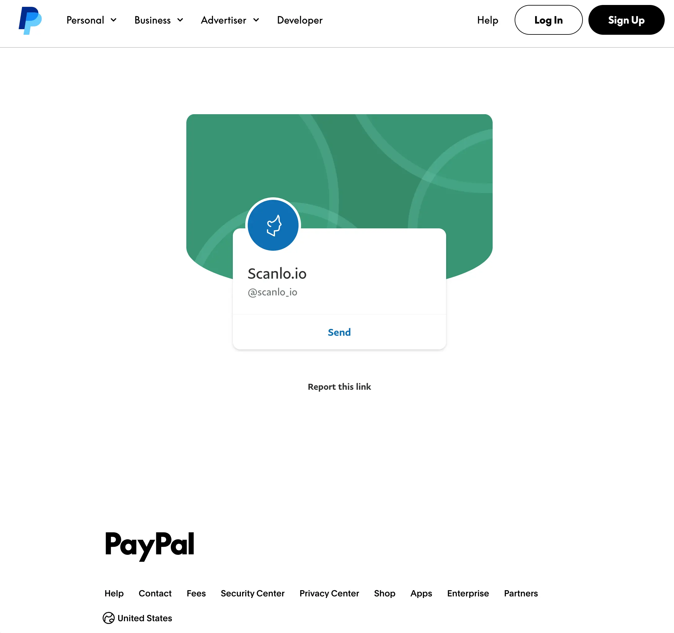 Paypal Me Page For Business