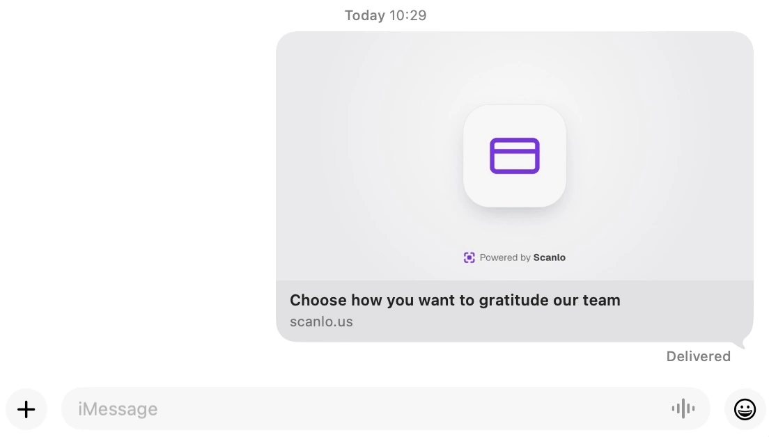 Qr Code Link Preview In Imessage
