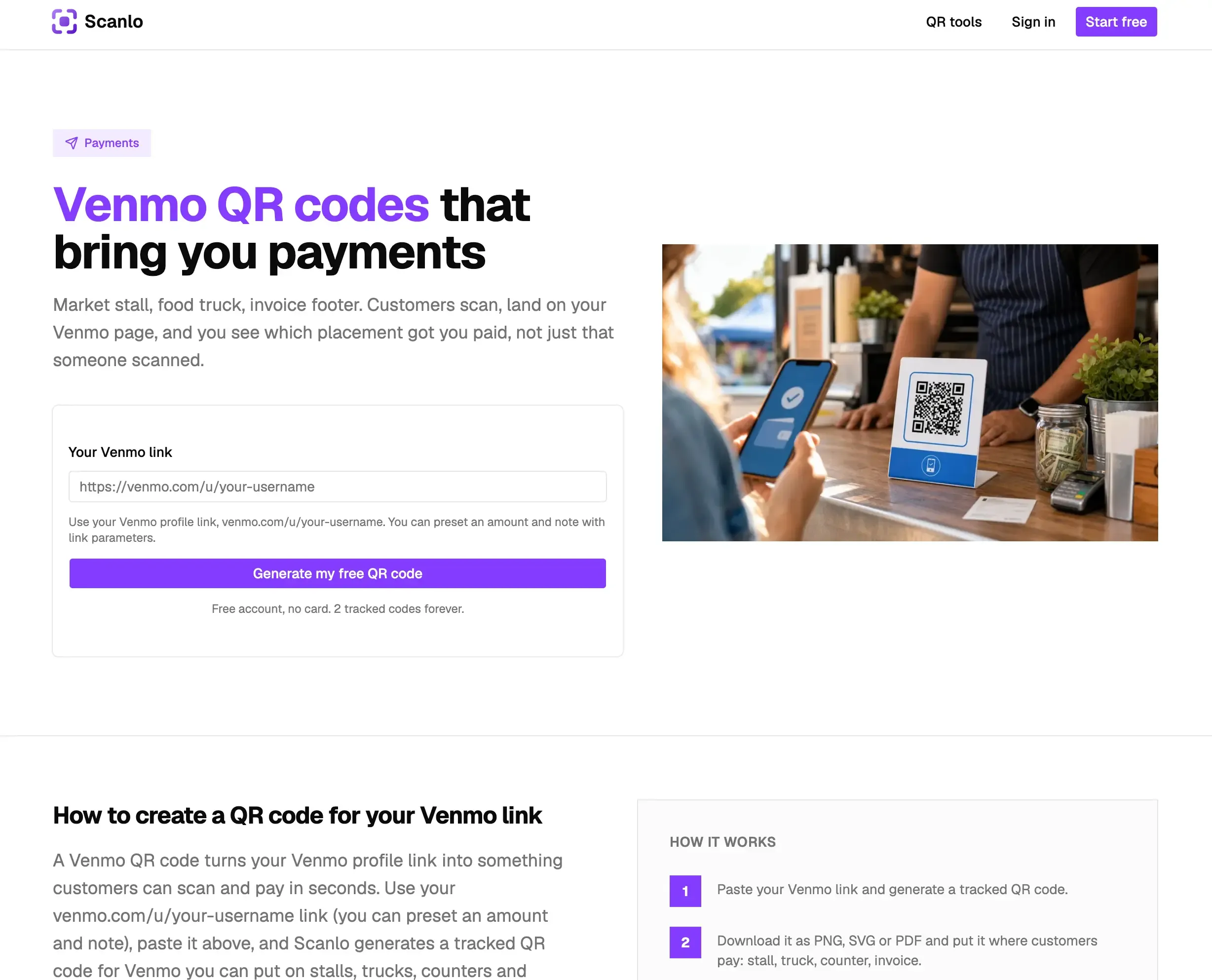 Scanlo Best Venmo Qr Code Generator