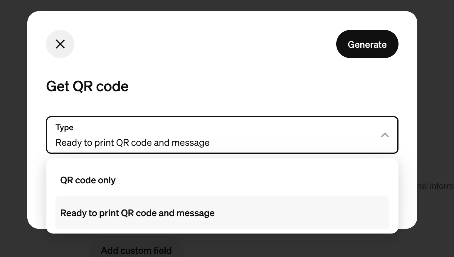 Square Appointments Qr Code Options