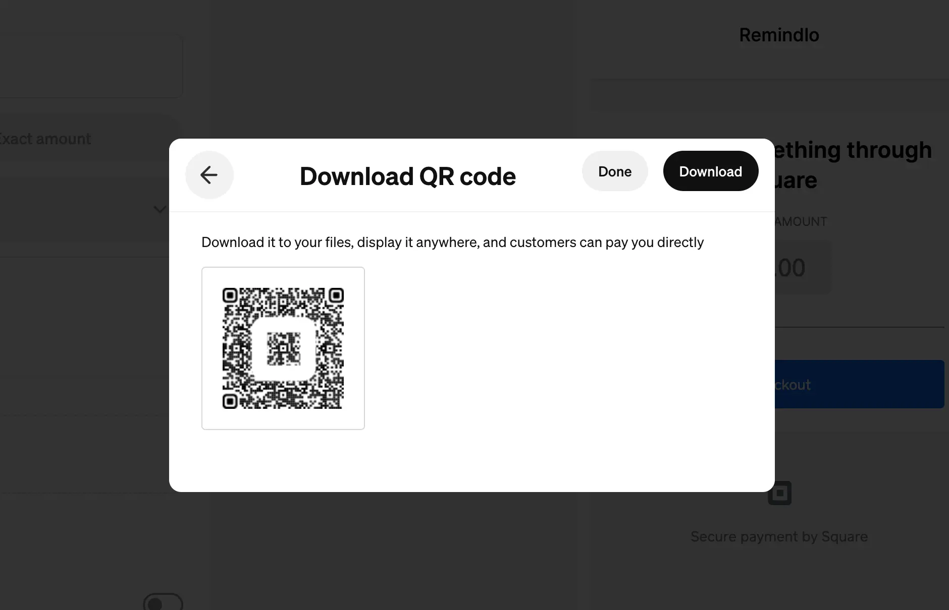 Square Generate Qr Code To Take A Payment