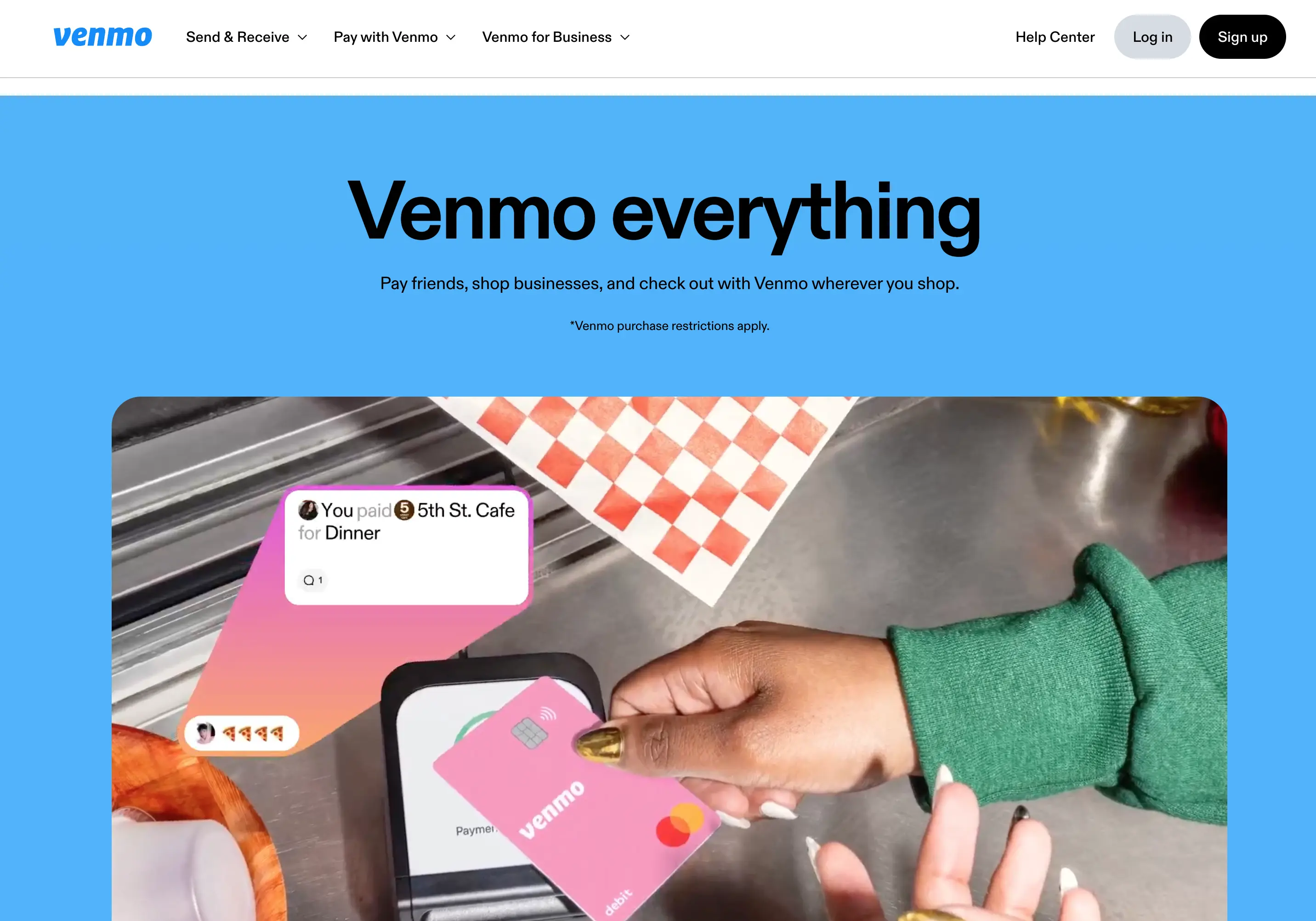 Venmo Qr Code Generation Homepage